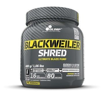 Передтренувальний комплекс Olimp Sport Nutrition BlackWeiler Shred, 480 грам - Апельсин CN5935-1 фото