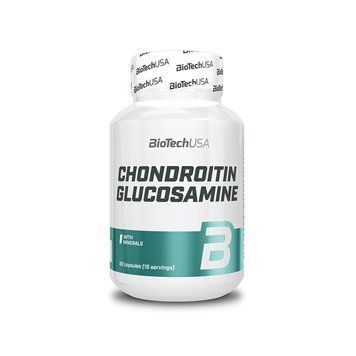 Препарат для суглобів і зв'язок BioTech Chondroitin Glucosamine, 60 капсул CN138 фото