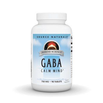 ГАМК Source Naturals Serene Science GABA 750 mg, 45 таблеток CN20190-1 фото