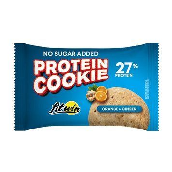 Протеїнове печиво FitWin Protein Cookie 27%, 40 грамів - Апельсин-імбир CN20113-1 фото
