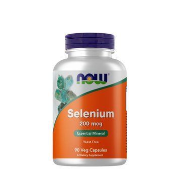 Вітаміни та мінерали NOW Selenium 200 mcg, 90 вегакапсул CN5852 фото
