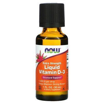Вітаміни та мінерали NOW Vitamin D3 Extra Strength, 30 мл CN12508 фото