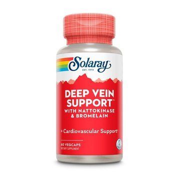 Комплекс для підтримки вен і кровообігу Solaray Deep Vein Support, 60 вегакапсул CN20497-1 фото