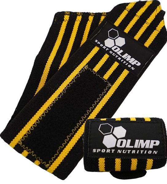 Бинти кистьові Olimp Sport Nutrition Hardcore Wrist Wrap CN263 фото