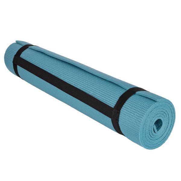 Килимок для йоги та фітнесу Power Play 4010 173 x 61 x 0.6 см, Green CN10355 фото
