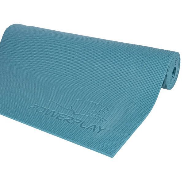 Килимок для йоги та фітнесу Power Play 4010 173 x 61 x 0.6 см, Green CN10355 фото