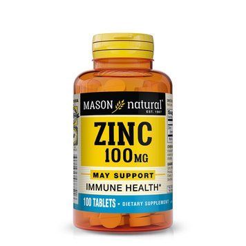 Вітаміни та мінерали Mason Natural Zinc 100 mg, 100 таблеток CN10987 фото