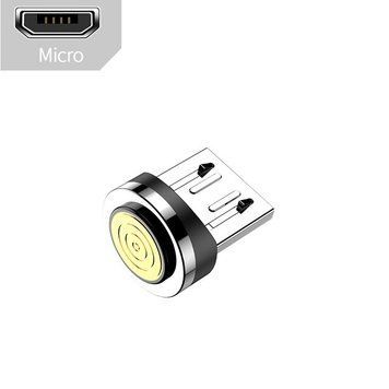 Магнітний конектор для кабелю Elough 7 Contact 3 A Micro USB CN13651 фото