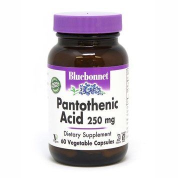 Вітаміни та мінерали Bluebonnet Nutrition Pantothenic Acid 250 mg, 60 вегакапсул CN6492 фото
