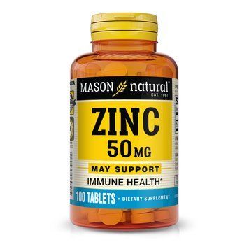 Вітаміни та мінерали Mason Natural Zinc 50 mg, 100 таблеток CN10988 фото