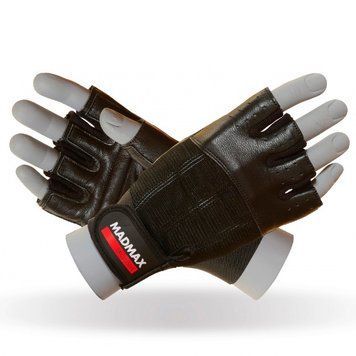 Рукавички для фітнесу MAD MAX Classic MFG 248, Black - M CN3431-3 фото