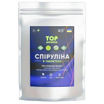 Спіруліна в таблетках TOP Spirulina, 1000 таблеток CN20242-1 фото