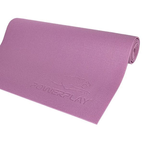 Килимок для йоги та фітнесу Power Play 4010 173 x 61 x 0.6 см, Rose CN10357 фото