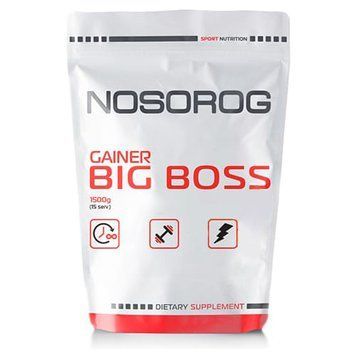 Гейнер Nosorog Big Boss Gainer, 1.5 кг - Ківі CN8595-5 фото