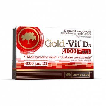 Вітаміни та мінерали Olimp Sport Nutrition Gold-Vit D3 4000 Fast, 90 таблеток CN9631 фото