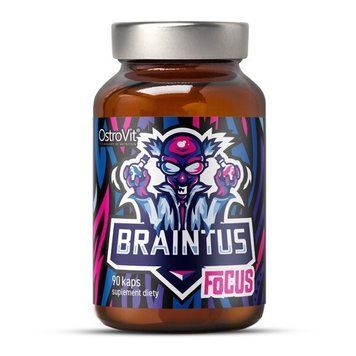 Передтренувальний комплекс OstroVit Braintus Focus, 90 капсул CN6290 фото