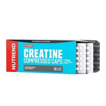 Креатин моногідрат Nutrend Creatine Compressed Caps, 120 капсул для зростання м'язів CN16340 фото