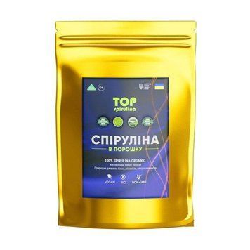 Спіруліна в порошку TOP Spirulina, 250 грам CN20244-1 фото