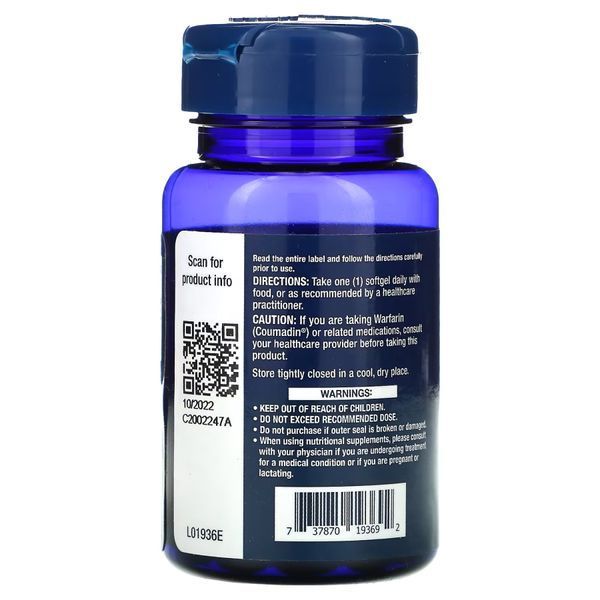 Вітаміни та мінерали Life Extension Vitamin K2 45 mcg Low Dose, 90 капсул CN10879 фото