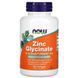 Вітаміни та мінерали NOW Zinc Glycinate 30 mg, 120 капсул CN12514 фото 1