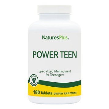 Вітаміни та мінерали Natures Plus Power Teen, 180 вегатаблеток CN11805 фото