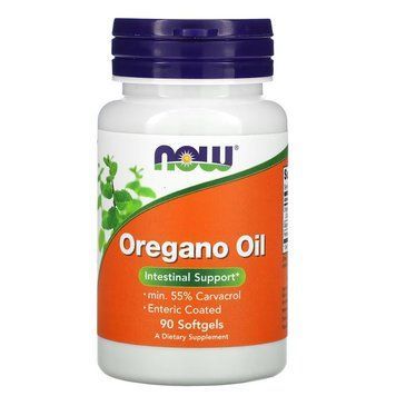 Натуральна добавка NOW Oregano Oil, 90 капсул CN11557 фото
