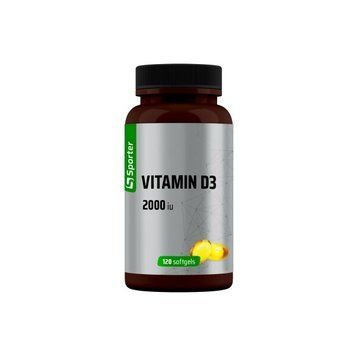 Вітамін D3 Sporter Vitamin D3 2000 IU, 120 капсул для підтримки нервової системи CN15846 фото