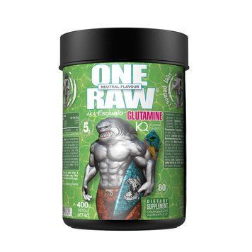 Амінокислота Zoomad One Raw Glutamine, 400 грам - Без смаку CN10364-2 фото