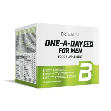 Вітаміни та мінерали BioTech One-A-Day 50+ for Men, 30 пакетиків CN12901 фото