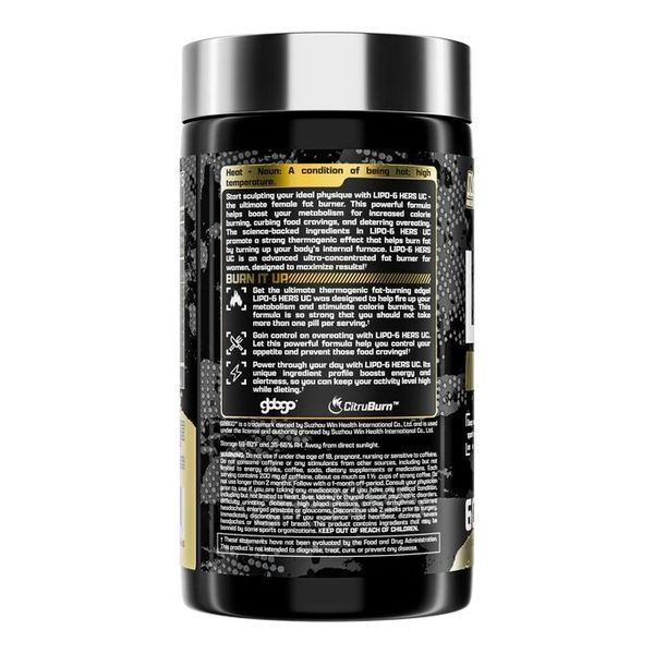 Жироспалювач Nutrex Research Lipo-6 Black Hers Ultra Concentrate, 60 капсул CN829 фото