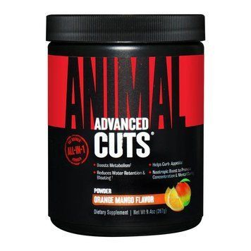Жироспалювач Universal Nutrition Animal Cuts Powder, 42 порції - 265 г Апельсин-манго для спалювання жиру CN13904-2 фото