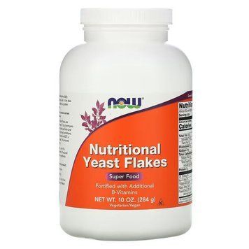 Натуральна добавка NOW Nutritional Yeast Flakes, 284 грам CN15624 фото