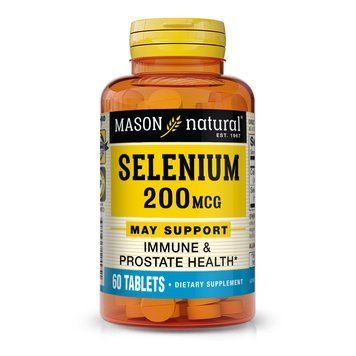 Вітаміни та мінерали Mason Natural Selenium 200 mcg, 60 таблеток CN10965 фото