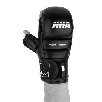 Рукавиці для MMA Power Play 3026, Black - S CN11057-5 фото