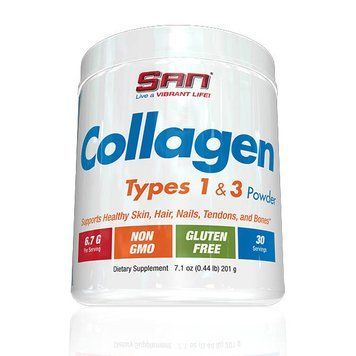 Препарат для суглобів і зв'язок SAN Collagen Types 1 and 3, 200 грам CN2899 фото