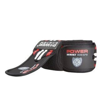 Бинти кистьові Power System PS-3500, Black/Red CN4582 фото
