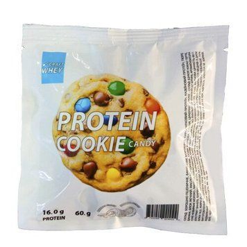 Протеїнове печиво Craft Whey Protein Cookie 60 грам, Candy - Цукерка CN16824 фото