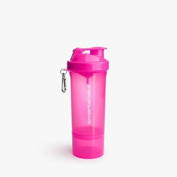 Шейкер Smart Shake Slim 500 мл, Pink Neon CN10625 фото