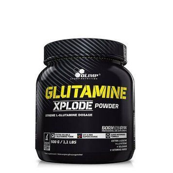Амінокислота Olimp Sport Nutrition Glutamine Xplode Powder, 500 грам - Ананас CN0277-2 фото