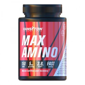 Амінокислота Vansiton Max Amino, 150 таблеток CN10448 фото