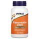 Пробіотики і пребіотики NOW Pancreatin 2000 mcg, 100 капсул CN11564 фото 1