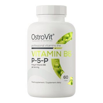 Вітамін В6 OstroVit Vitamin B6 P-5-P, 60 капсул CN16048 фото
