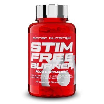 Жироспалювач Scitec Nutrition Stim Free Burner, 90 капсул без стимуляторів CN14622 фото