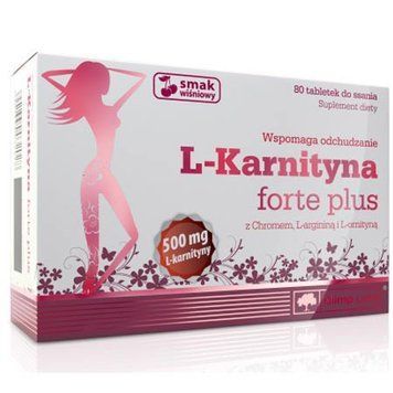 Жироспалювач Olimp Sport Nutrition L-Carnitine Forte plus, 80 таблеток CN1501 фото