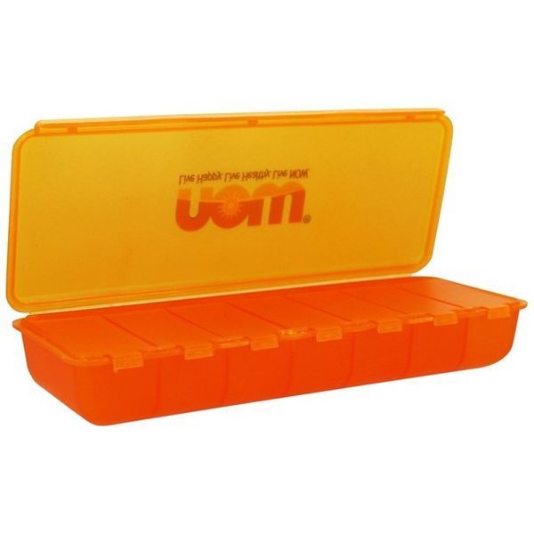 Таблетниця NOW 7-day pill box, Orange CN4288 фото