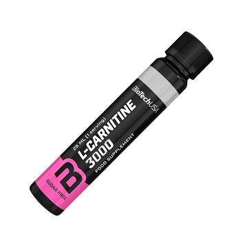 Жироспалювач BioTech L-Carnitine 3000 mg, 25 мл - Лимон CN5894-2 фото