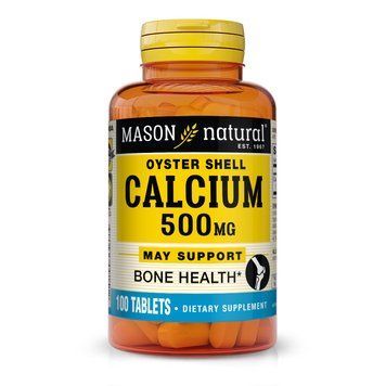 Вітаміни та мінерали Mason Natural Calcium Oyster Shell 500 mg, 100 капсул CN11223 фото