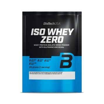 Сироватковий ізолят BioTech Iso Whey Zero, 25 грам - Ваніль CN198-17 фото