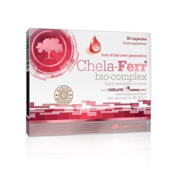 Вітаміни та мінерали Olimp Sport Nutrition Chela-Ferr Bio Complex, 30 капсул CN1150 фото