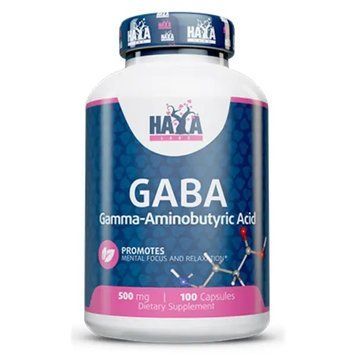 Амінокислота Haya Labs Gaba 500 mg, 100 капсул CN12033 фото